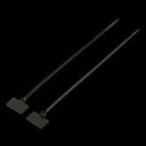 Lexman Marking Cable Tie Pack of 25 Pieces 21.5cm x 0.32cm - Black